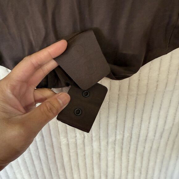 Lululemon Wundermost Ultra-Soft Nulu Turtleneck Bodysuit Sz S Espresso NWT $88 - Picture 10 of 16